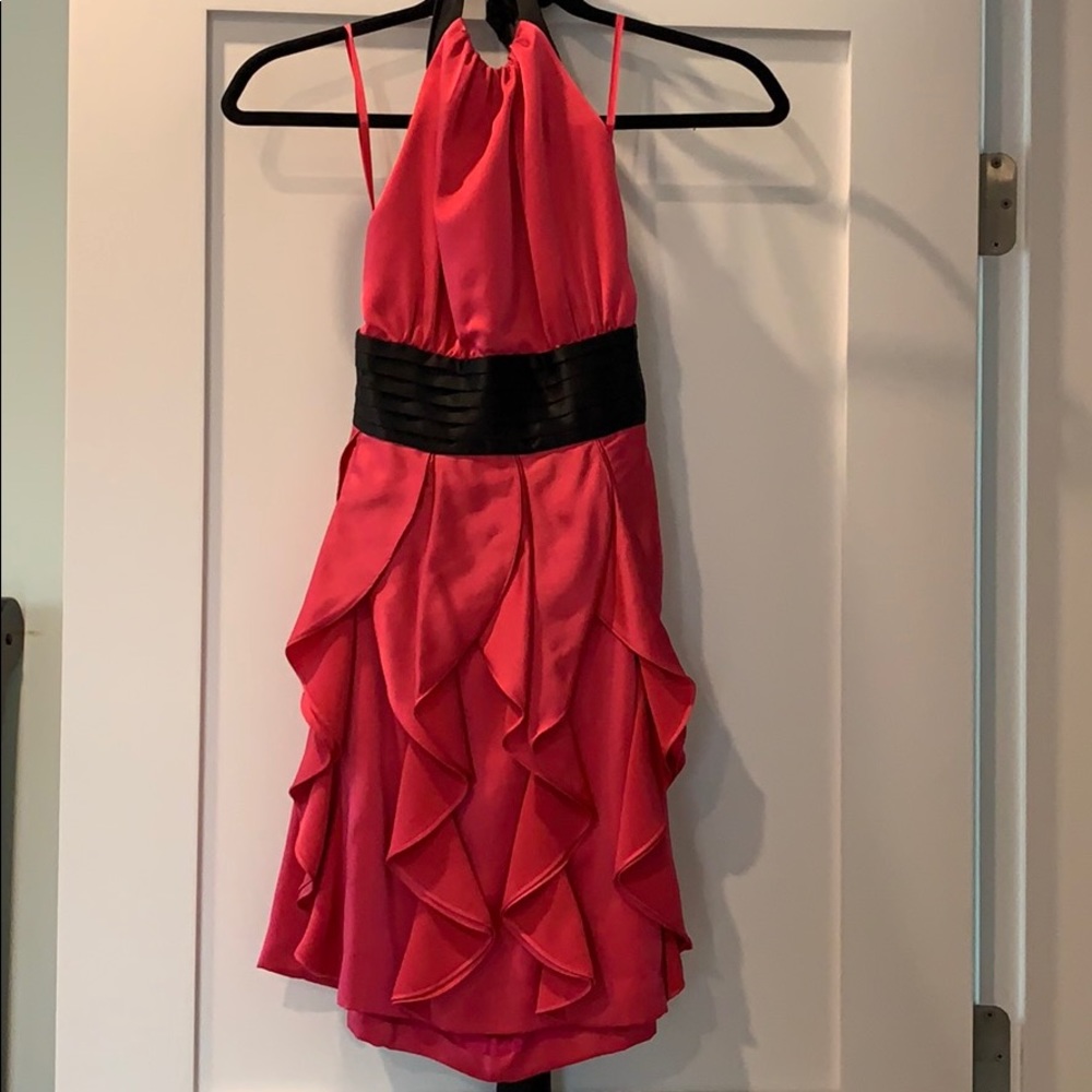 Pink BCBG party dress